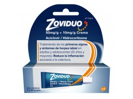 Imagen del producto Zoviduo 50/10 mg/g crema tubo 2 g